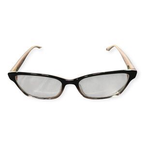 Liz Claiborne Eyeglasses L640 HAQ Pink Rectangle Full Rim Frame 130mm